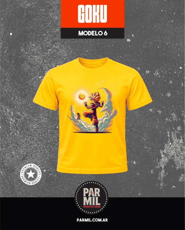Remeras Son Gokū