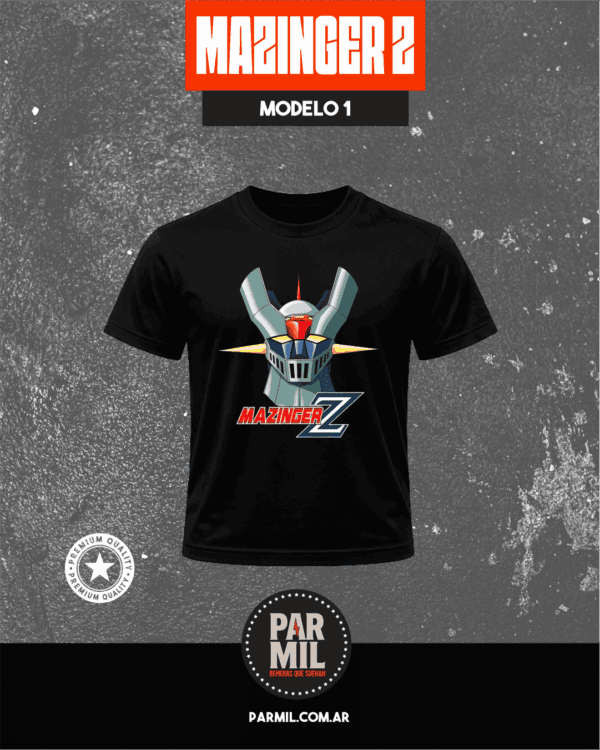 Remeras Mazinger Z