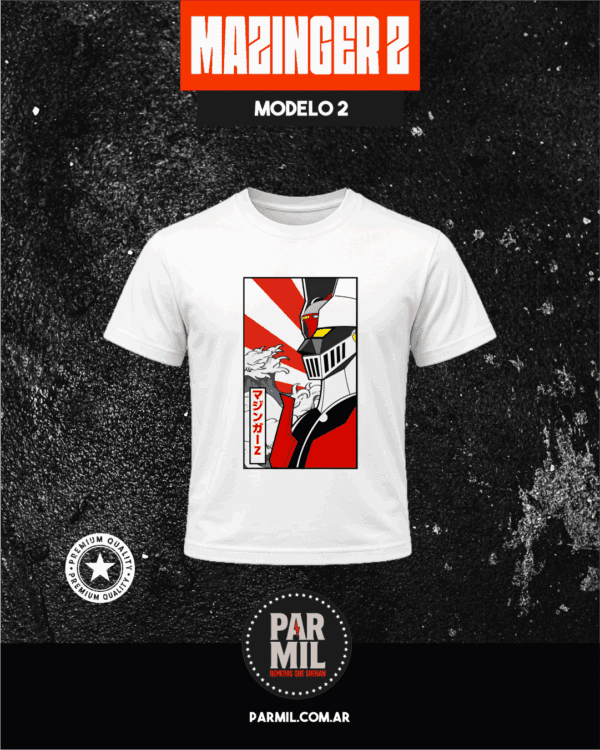 Remeras Mazinger Z