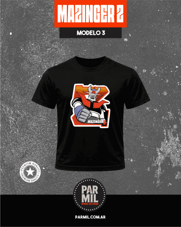 Remeras Mazinger Z