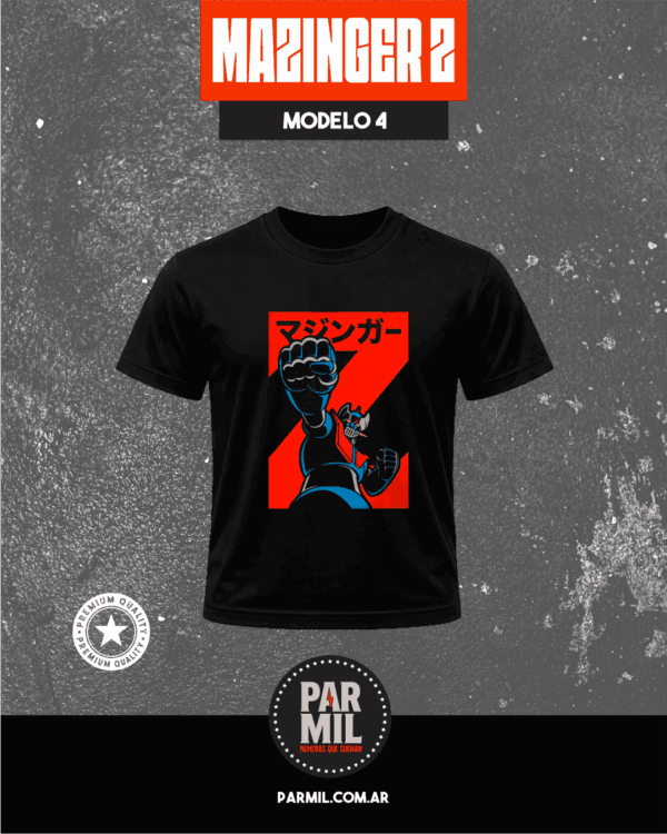 Remeras Mazinger Z
