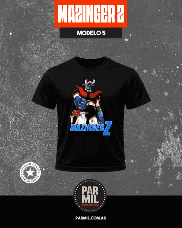 Remeras Mazinger Z