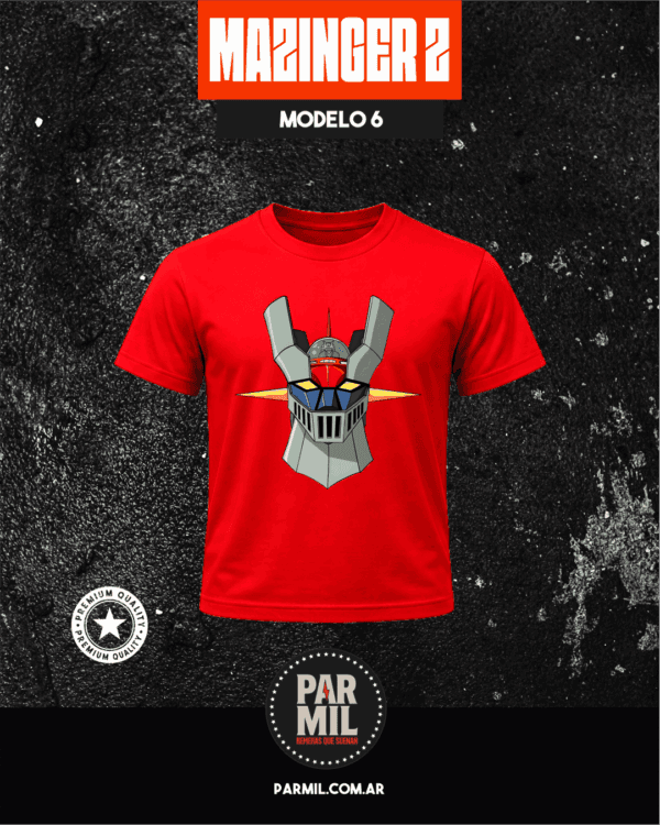 Remeras Mazinger Z