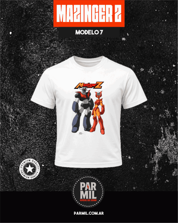 Remeras Mazinger Z