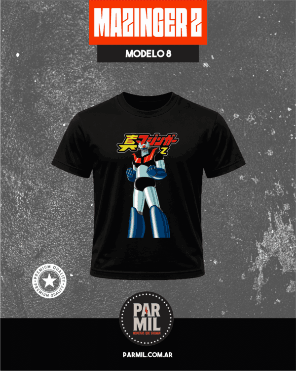 Remeras Mazinger Z
