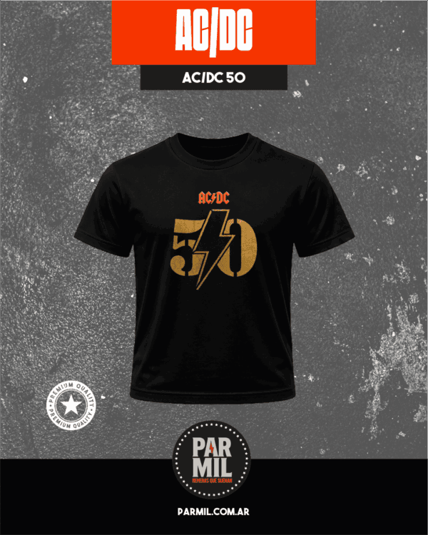 Remeras AC DC