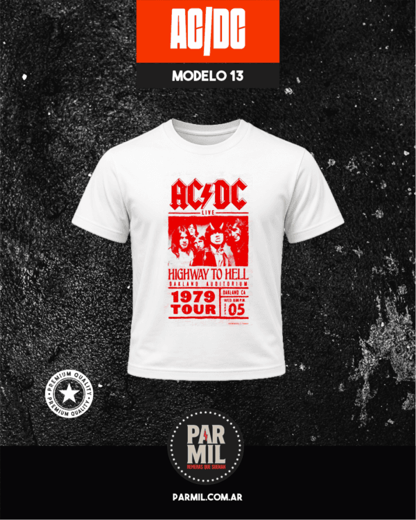 Remeras AC DC