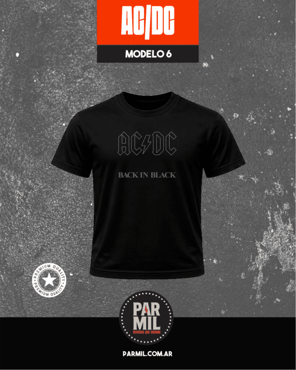 Remeras AC DC