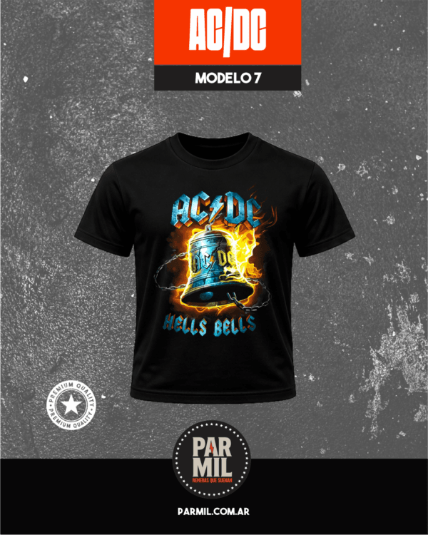 Remeras AC DC