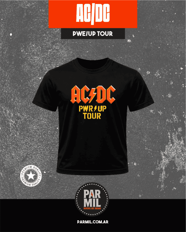 Remeras AC DC