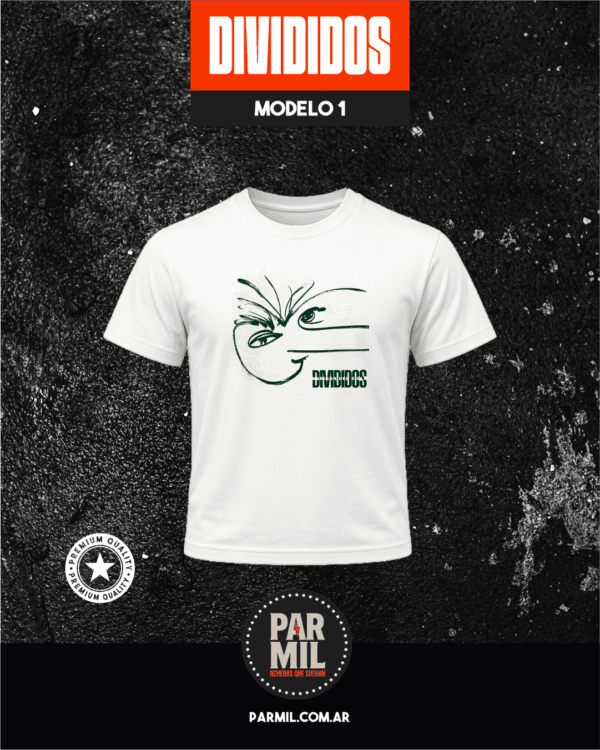 Remeras Divididos