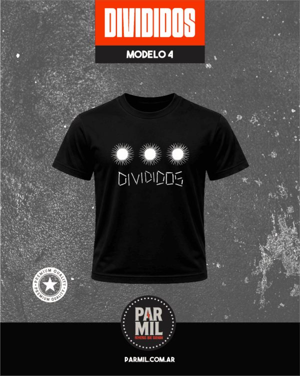 Remeras Divididos