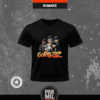 Remeras Par Mil - Gorillaz Human negra Remeras Gorillaz