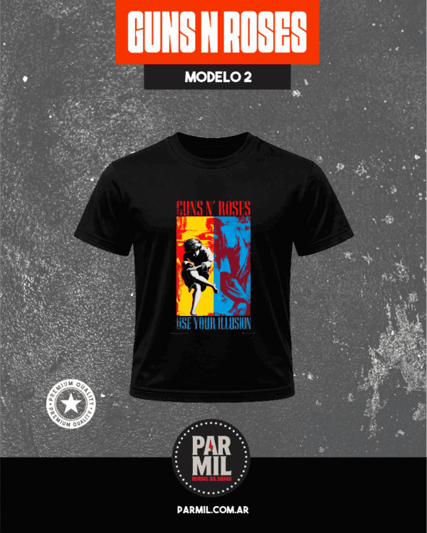 Remeras Guns N´ Roses