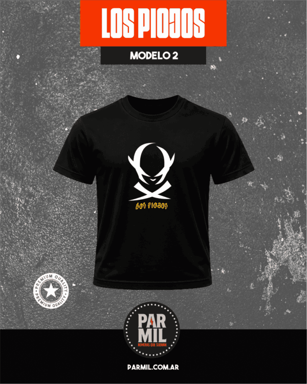Remeras Los Piojos