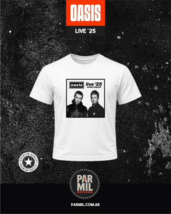 Remeras Oasis