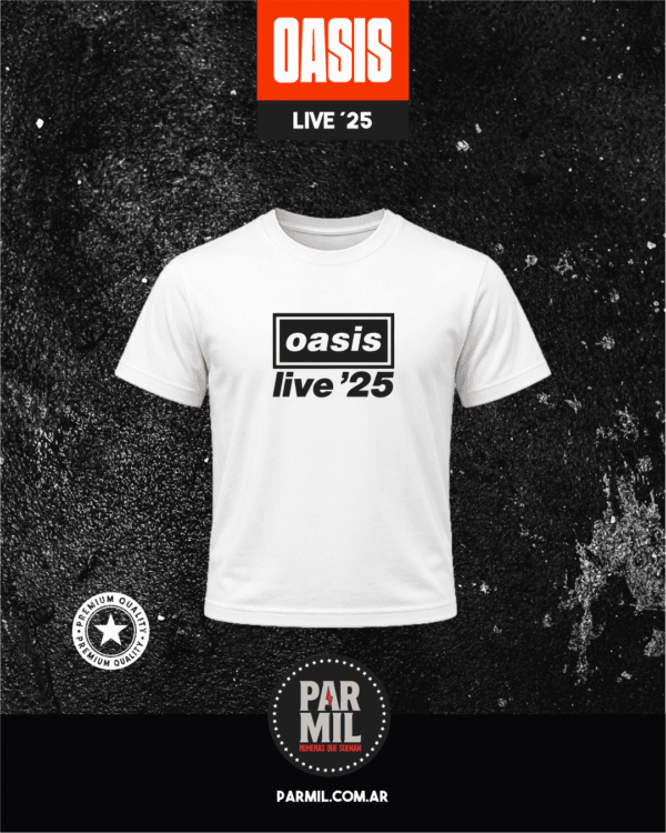 Remeras Oasis