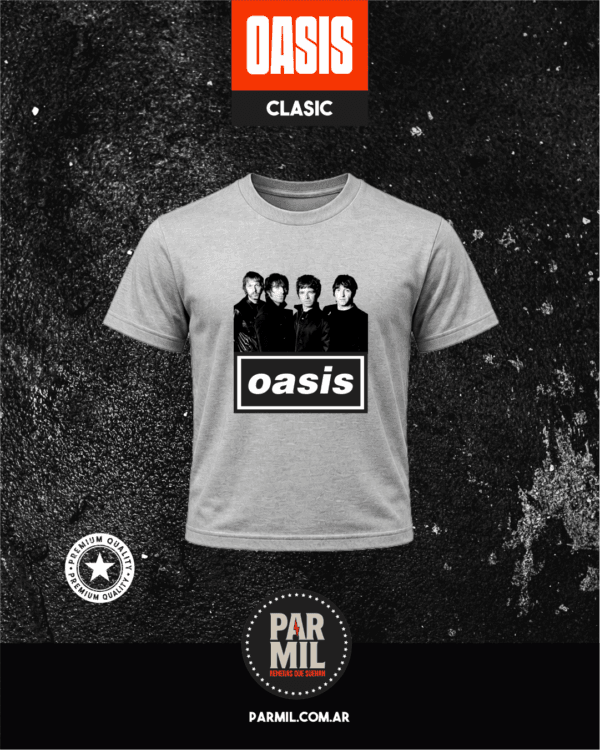 Remeras Oasis