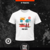 Remeras Par Mil - Pink Floyd 8-Tracks blanca Remeras Pink Floyd