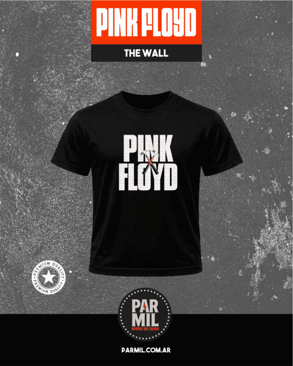Remeras Par Mil - Pink Floyd The Wall Remeras Pink Floyd