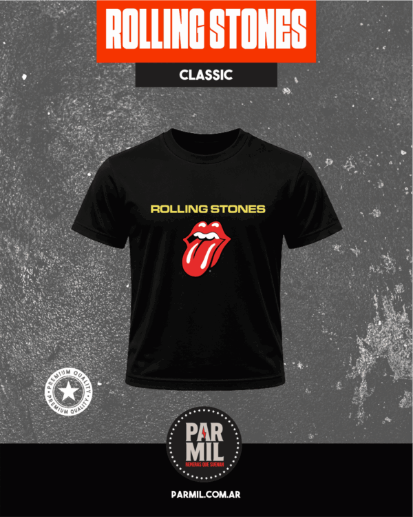 Remeras Par Mil - Rolling Stones Classic Remeras Rolling Stones