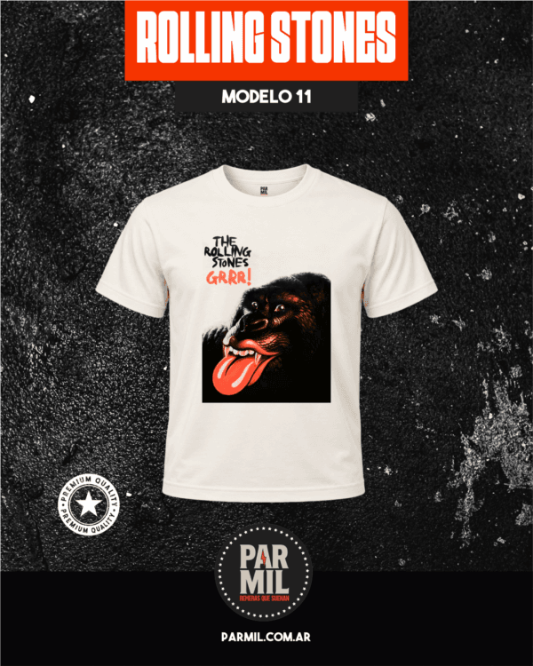 Remeras Par Mil - Rolling Stones Modelo 13 Remeras The Rolling Stones