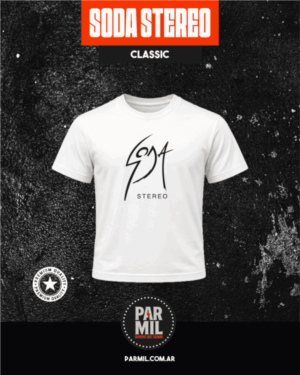 Remeras Soda Stereo