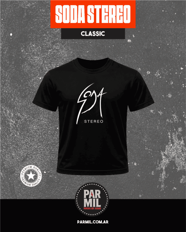 Remeras Soda Stereo