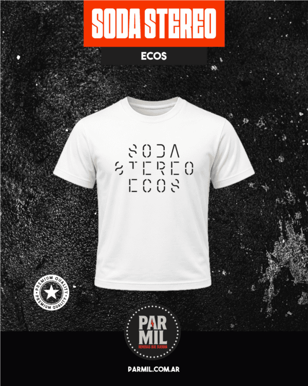 Remeras Soda Stereo