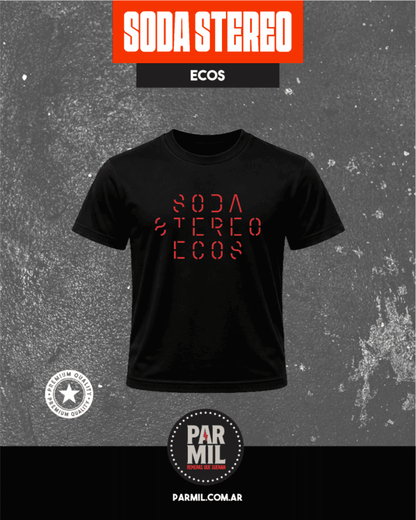 Remeras Soda Stereo