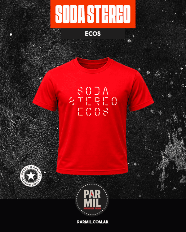 Remeras Soda Stereo