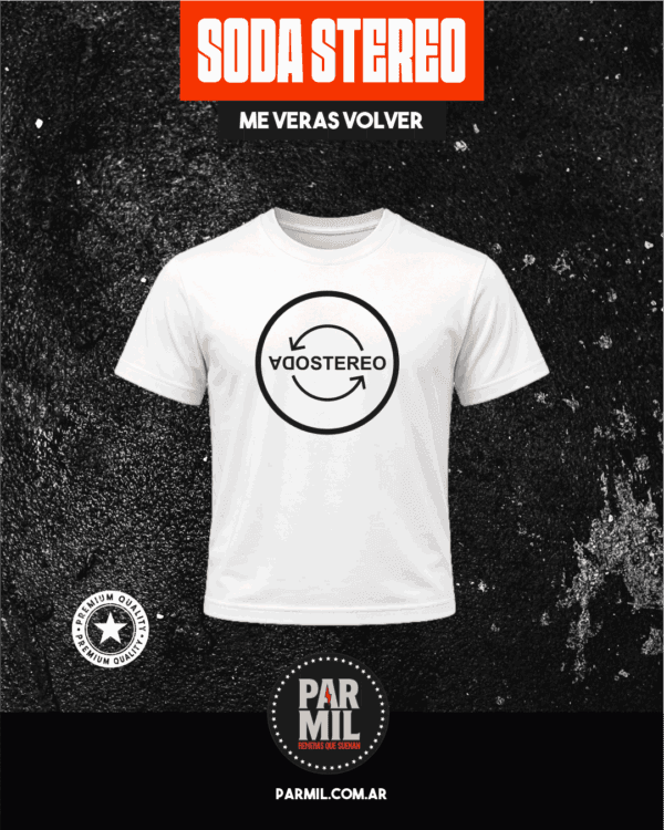 Remeras Soda Stereo