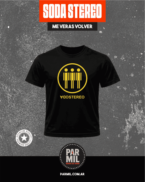 Remeras Soda Stereo