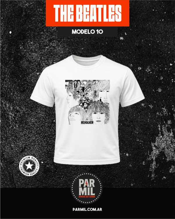Remeras Par Mil - The Beatles Modelo 10 Remeras The Beatles