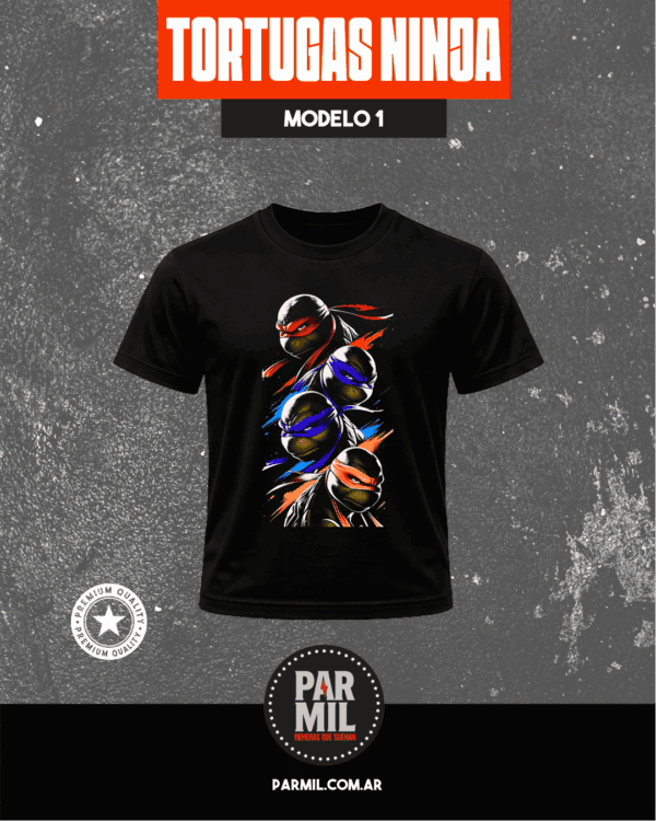 Remeras Las Tortugas Ninja
