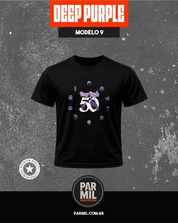 Remeras Deep Purple
