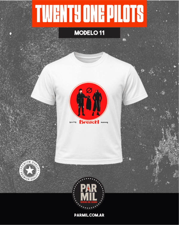 Remeras Twenty One Pilots