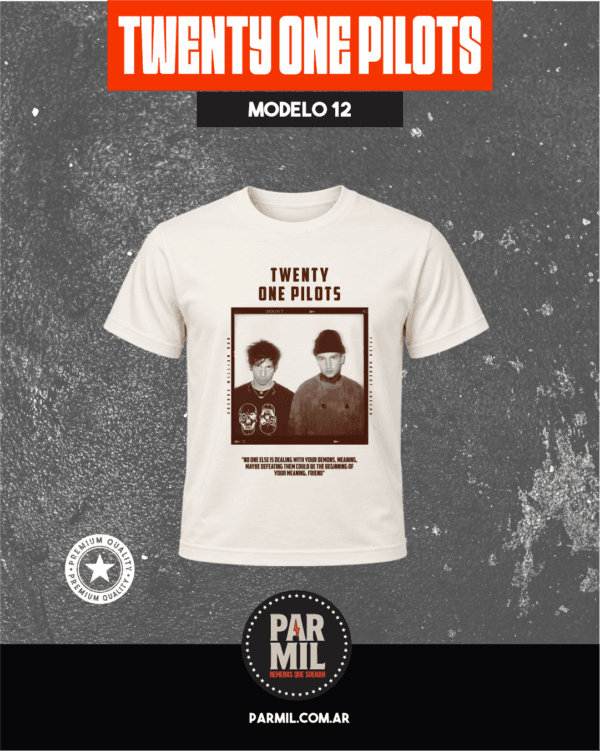 Remeras Twenty One Pilots