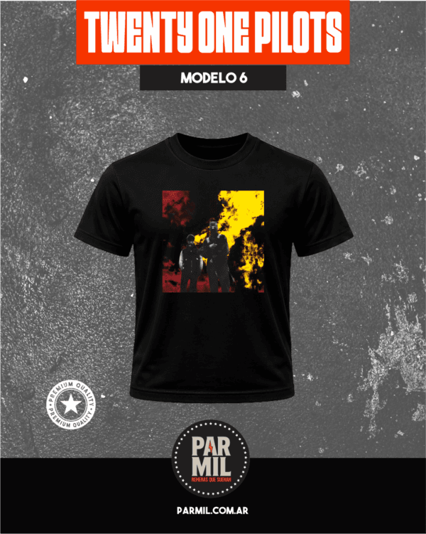 Remeras Twenty One Pilots