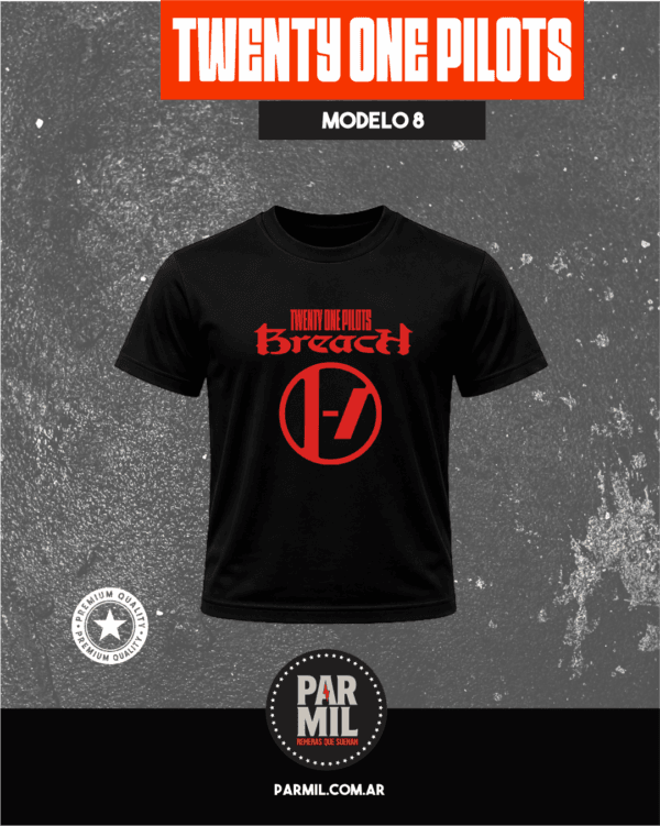 Remeras Twenty One Pilots