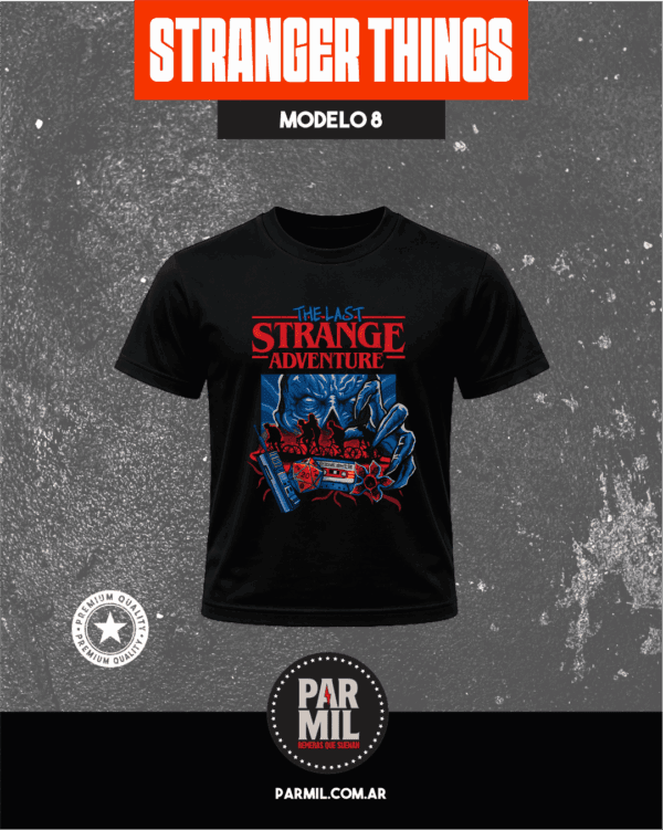 Remeras de Stranger Things Modelo 8 Remeras Stranger Things