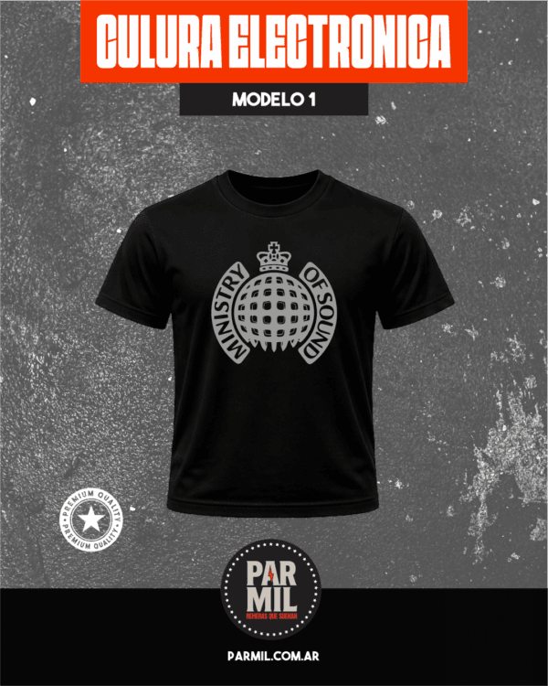 Remeras Par Mil - Cultura Electronica Modelo 1 Remeras Cultura Electronica