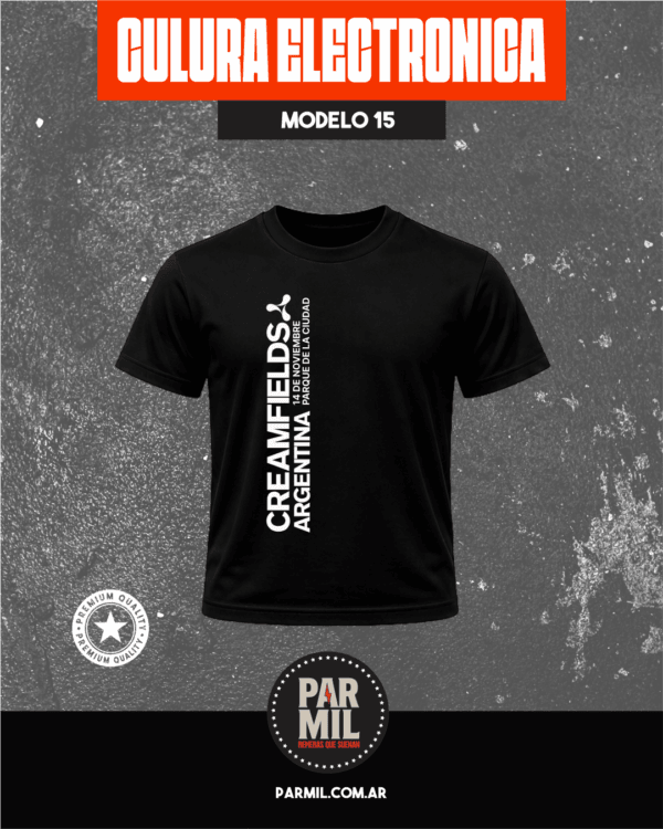 Remeras Par Mil - Cultura Electronica Modelo 15 Remeras Cultura Electronica