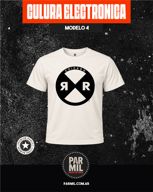 Remeras Par Mil - Cultura Electronica Modelo 4 Remeras Cultura Electronica