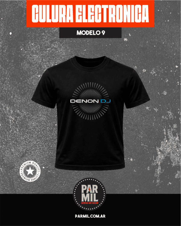 Remeras Par Mil - Cultura Electronica Modelo 9 Remeras Cultura Electronica